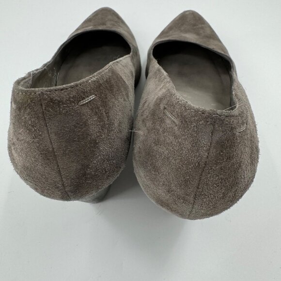 Eileen Fisher Hawk Suede Chunky Heel Pumps 8.5M - Picture 7 of 9